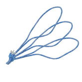 5.5cm Blue/White Elasticated Polyester Meat Ties/Poultry Loops (5,000 Per Bag)