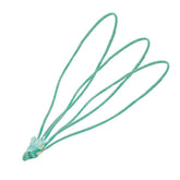 5.5cm Green/White Elasticated Polyester Meat Ties/Poultry Loops (BUTCHERS PACK - 1,000 Per Pack)