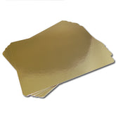 Gold Silver Meat/Salmon Backing Boards - 140mm x 220mm