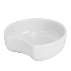 0.9L Crescent Dish 180 x 60mm - White Melamine