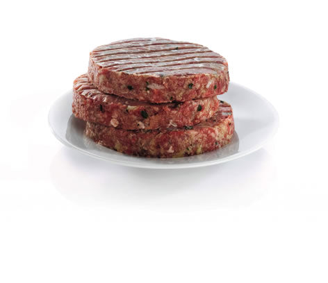 4.5" Quarter Pounder Wax Burger Discs - 250/Pack